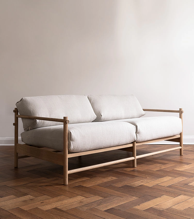 Buy wooden sofa discount